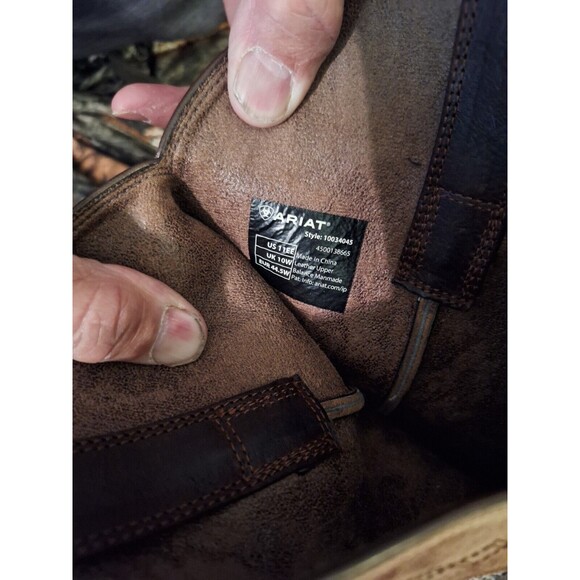 Ariat Sport Big Country 11.5EE |Brown/Brown| Western Boots‎ 10034045 - Picture 8 of 8